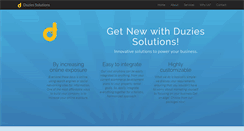 Desktop Screenshot of duzies.com